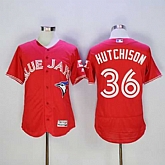 Toronto Blue Jays #36 Drew Hutchison Red 2016 Flexbase Collection Canada Day Stitched Jersey,baseball caps,new era cap wholesale,wholesale hats